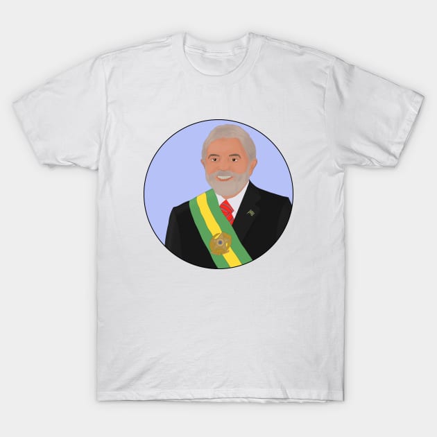 Lula 2022 Brazil Presidential Election T-Shirt by DiegoCarvalho